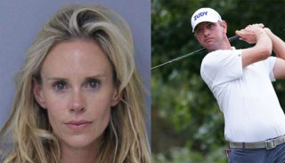 Lucas Glover wife assaults him