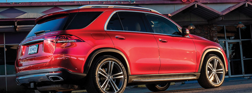 Mercedes-Benz GLE-Class's E-Active Body Control SUV-Bouncing