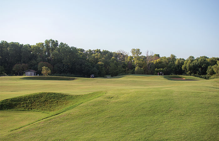 irving golf club course layout