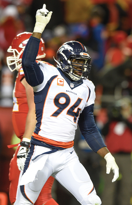 Super Bowl 50 champion DeMarcus Ware named a finalist for Pro