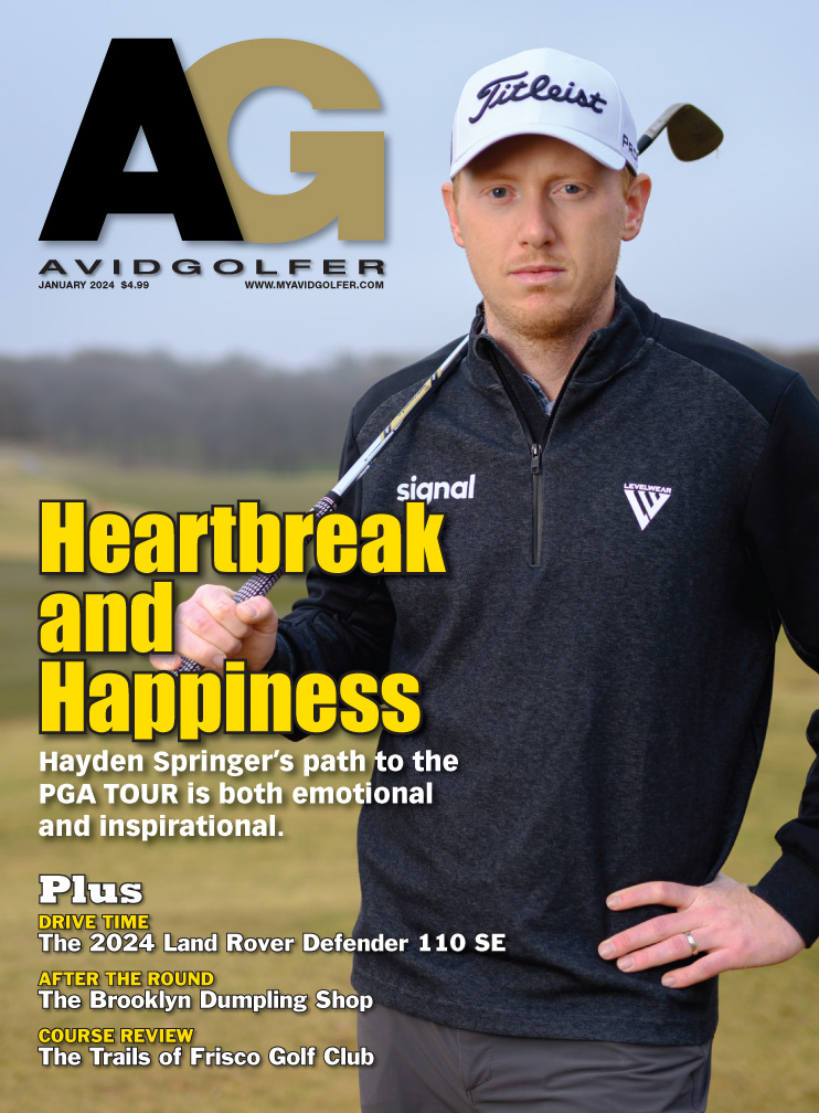 January Avidgolfer Magazine