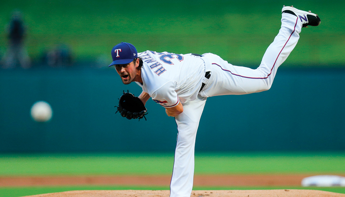 CH 3 Pitcher for the Rangers