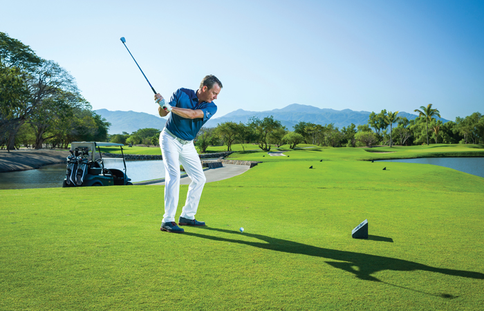  /></p>
<p>With two of the region’s premier courses – The Nayar Course and the Vidanta Vallarta Course – plus the 10-hole, par-3 The Lakes Course and the all-new Vidanta Golf Academy which the pros use as a practice area, a beautiful new clubhouse restaurant, and the longest golf cart suspension bridge in the world, which links the tower lodging to the golf course, there is plenty to see and do.</p>
<p>Texas architect Chet Williams, who designed the par-3 Lake Course eight years ago, said the short course only added to the variety of golf options there.</p>
<p>“There were already a lot of buildings and towers there, so we had to be creative with the space we had,” Williams said. “I worked on being extra creative so none of the holes looked the same, and we had a lot of watery scenery to use on several of the holes, which we were able to take advantage of.”<span class=