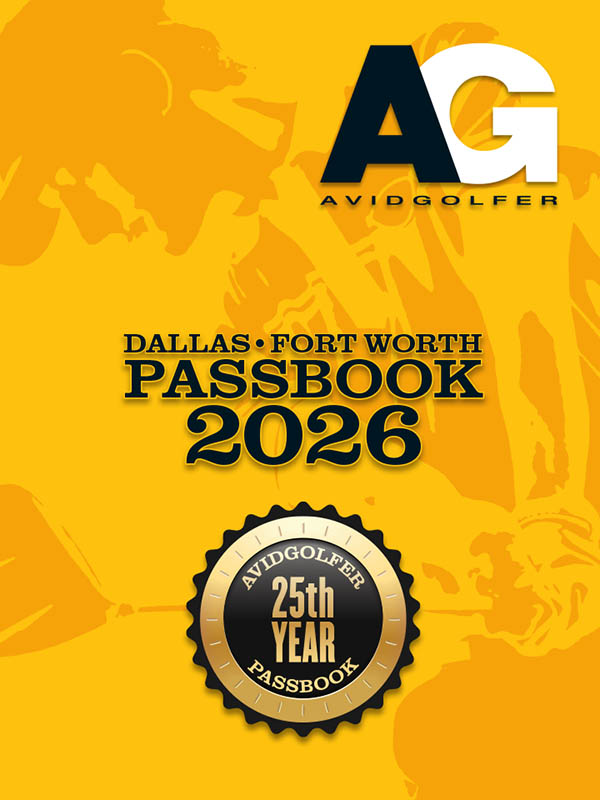 AvidGolfer 2026 Physical Passbook